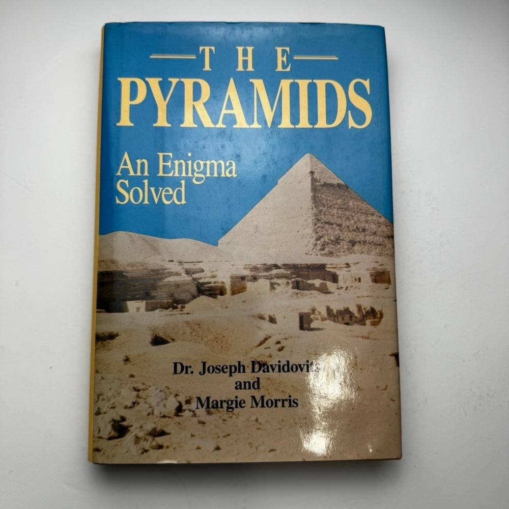 The Pyramids An Enigma Solved Joseph Davidovits Margie Morris 1990 Hardcover